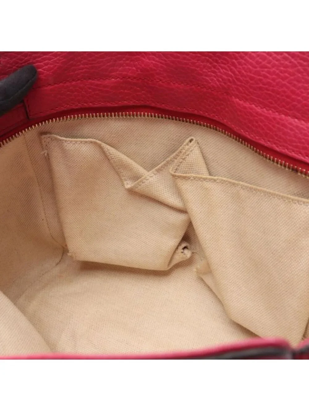 ★SOLD★ Gucci Handbag Swing Mini Pink Leather B - Picture 7 of 15